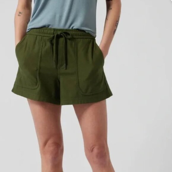 Athleta Pants - Athleta Military Short  size xl, 5 pockets